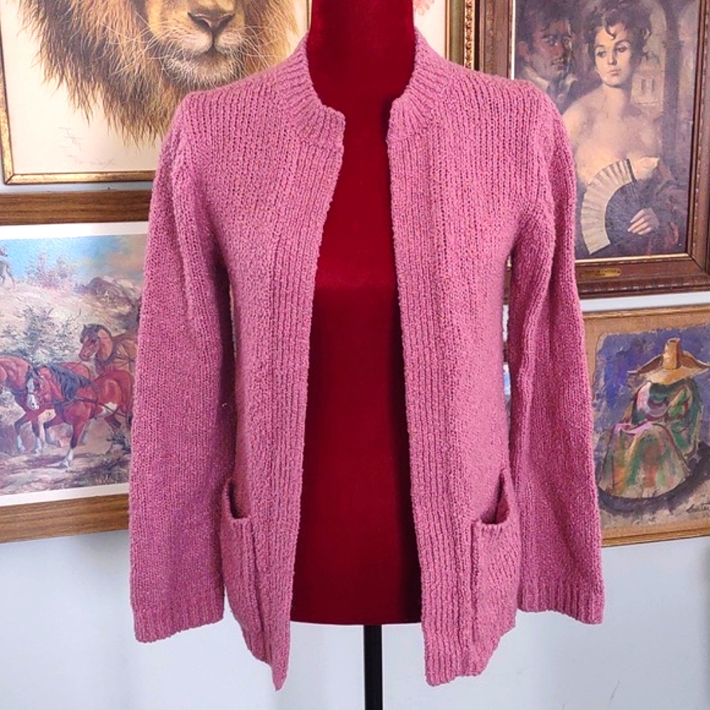 Buffums Pink Cardigan